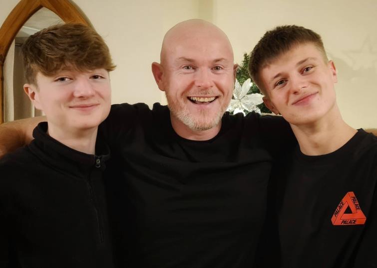 Max, Martin and Olly Jones